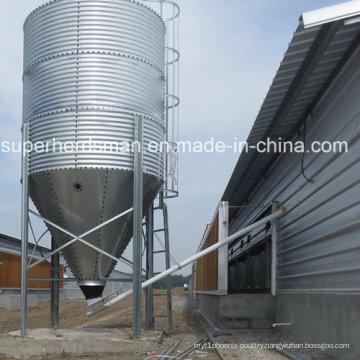 Hot Gavanized Poultry House Silo for Feed Storage
